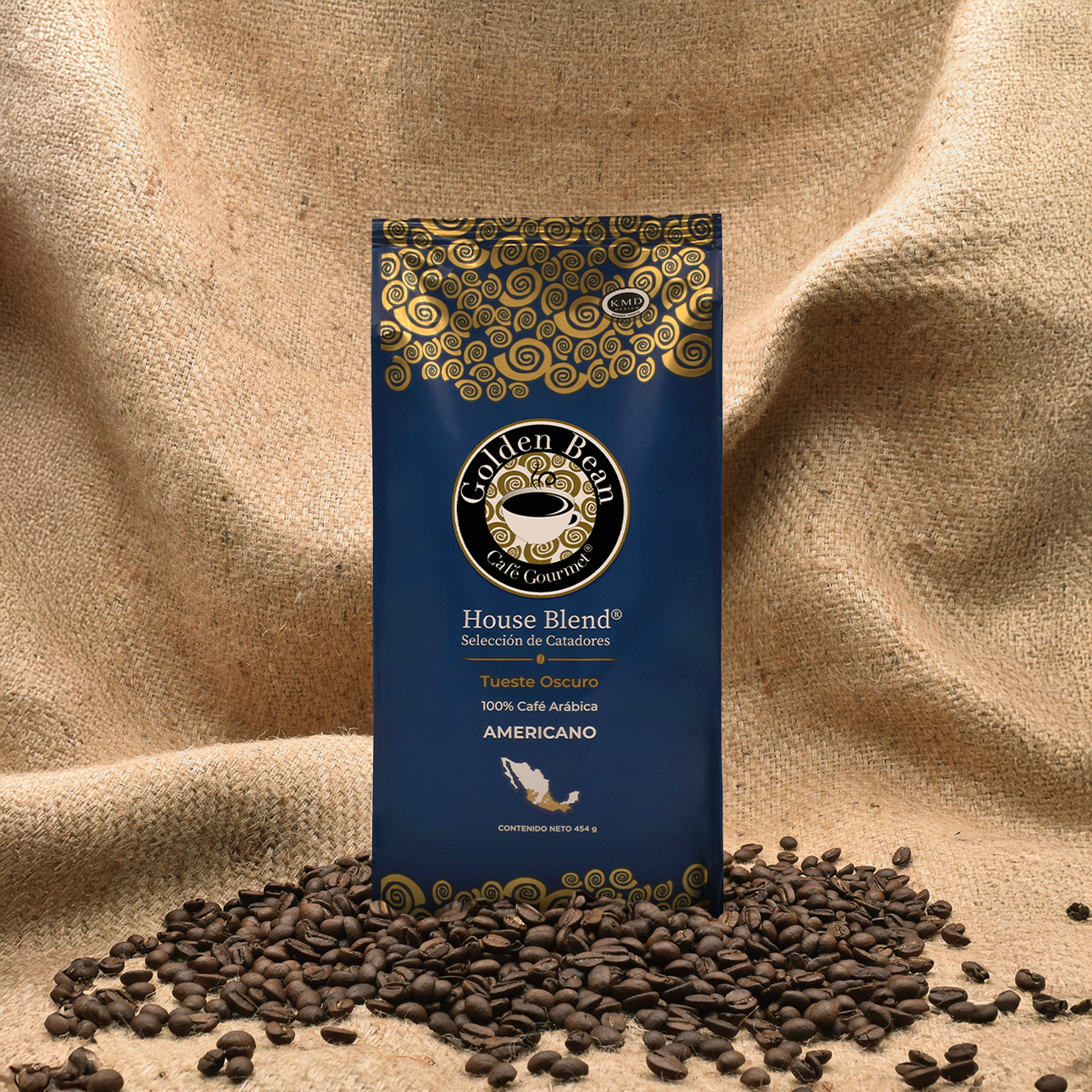 Golden Bean Gourmet Americano Tueste Oscuro